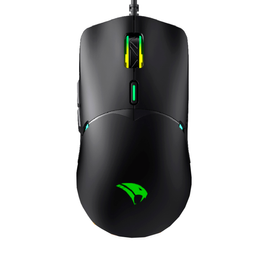 Imagem da oferta Mouse Gamer Viper Pro Naja 7200 DPIs RGB 06 Botões 6 Velocidades USB Preto