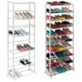 Imagem da oferta Sapateira Vertical 30 Pares 10 Prateleira Organizador Sapatos - Holtter Home Design