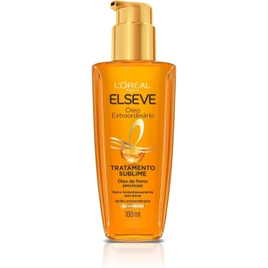 Imagem da oferta ELSÉVE Óleo Capilar L'Oréal Paris Elseve Óleo Extraordinário 100Ml - Leave In Anti Frizz Protetor Térmico Tratamen