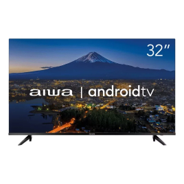 Imagem da oferta Smart TV AIWA 32” HD D-LED IPS Wi-Fi Bluetooth Google Assistente 2 HDMI 2 USB - AWS-TV-32-BL-02-A