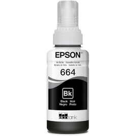 Imagem da oferta Garrafa de Tinta Original Epson EcoTank T664 Preto - T664120