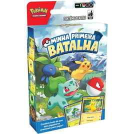 Imagem da oferta Deck Pokémon TCG Minha Primeira Batalha Pikachu E Bulbassaur Cor: Estampado - Copag
