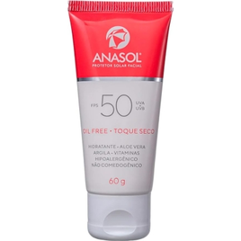 Imagem da oferta Anasol Protetor Solar Facial FPS 50-60g