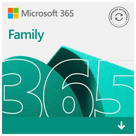 Imagem da oferta Microsoft 365 Family 15 meses + Kaspersky Antivírus Premium para 5 dispositivos