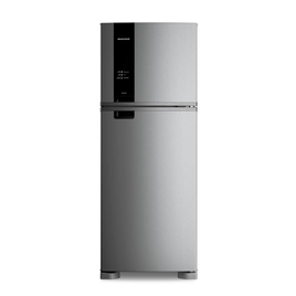 Imagem da oferta Geladeira Duplex Frost Free 461 litros A+++ cor Inox com tecnologia Turbo Control e Fresh Box - BRM56FK