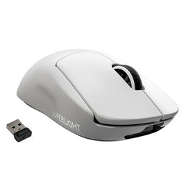 Imagem da oferta Mouse Sem Fio Gamer Logitech G PRO X Superlight Lightspeed 25000 DPI 5 Botões Branco - 910-005941