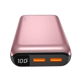 Imagem da oferta Carregador Portátil Power Bank Geonav 20.000MAH 2 Portas (1 USB-C 1 USB) Rosa Dourado - PB20K20WRG