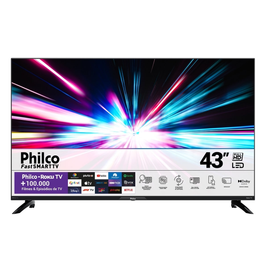 Imagem da oferta Smart TV Philco 43 Polegadas PTV43G7ER2CPBLF Full HD LED Dolby Audio Roku TV