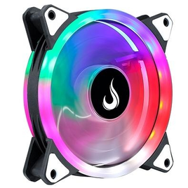 Imagem da oferta Ventoinha Rise Mode Galaxy Rainbow 120mm Preto - RM-FRM-02-RGB