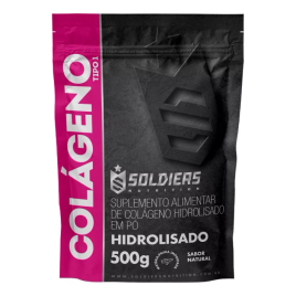 Imagem da oferta Colágeno Hidrolisado Tipo 1 - 500g - 100% Puro - Soldiers Nutrition