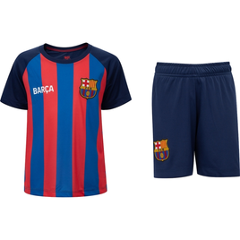 Imagem da oferta Kit de Uniforme Barcelona Infantil Camiseta + Calção