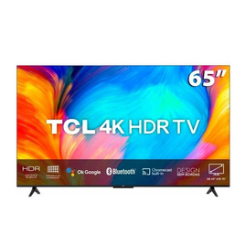 Imagem da oferta Smart TV 65” UHD 4K LED TCL Wi-Fi - Bluetooth Google Assistente 3 HDMI 1 USB - 65P635