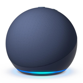 Imagem da oferta Echo Dot 5ª geração Amazon com Alexa Smart Speaker Azul - B09B8QFYZ2