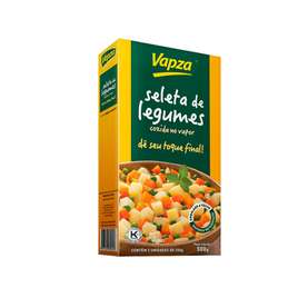 Imagem da oferta Seleta de Legumes Cozida no Vapor Vapza 500g