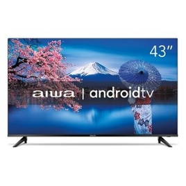 Imagem da oferta Smart TV Aiwa 43" Android Full HD Comando de voz Dolby Audio HDR10 - AWS-TV-43-BL-02-A