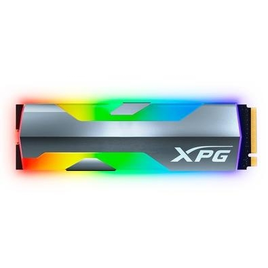 Imagem da oferta SSD Adata XPG Spectrix S20G RGB 1TB M.2 2280 NVMe Leitura 2500MBs e Gravação 1800MBs - ASPECTRIXS20G-1T-C