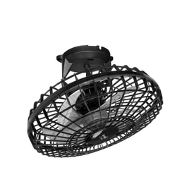 Imagem da oferta Ventilador De Teto Orbital Wind Turbo 50cm Loren Sid 360° Preto Bivolt