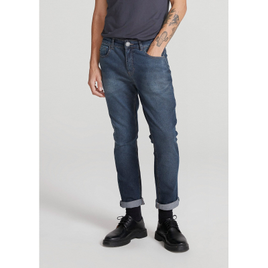Imagem da oferta Calça Jeans Com Elastano Slim -  Masculina