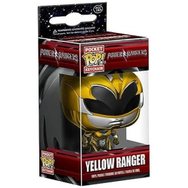 Imagem da oferta Chaveiro Funko Pop: Power Rangers Amarelo Rangers Toy Figura