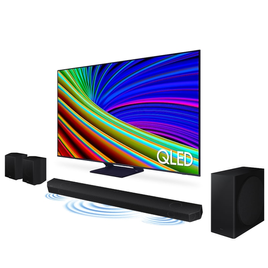 Imagem da oferta Combo Smart TV 65" QLED 4K 65Q65C 2023 + Soundbar Samsung HW-Q930C