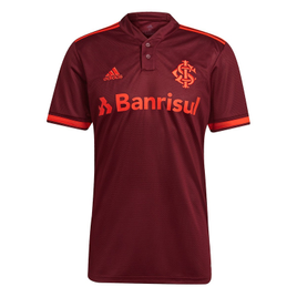 Camisa Internacional III 21/22 Torcedor Adidas Masculina - Bordo