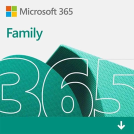 Imagem da oferta Microsoft 365 Family 1 licença para até 6 usuários Assinatura 15 meses e Kaspersky Antivírus Premium para 5 dispositivos Licença 12 meses