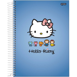 Imagem da oferta Caderno Espiral  Hello Kitty Jandaia - 1 Matéria 80 Folhas