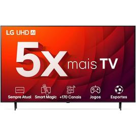 Imagem da oferta Smart TV 65" 4K LG UHD ThinQ AI 65UR9050PSA HDR Bluetooth Alexa Google Assistente Airplay2 3 HDMI