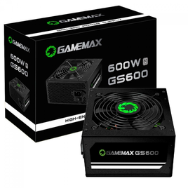 Imagem da oferta Fonte Gamemax GS600 600W 80 Plus White PFC Ativo