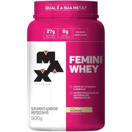 Imagem da oferta Femini Whey Protein Max Titanium - 900gr