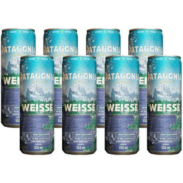 Imagem da oferta Cerveja Patagônia Weisse 8 Unidades Lata - 350ml