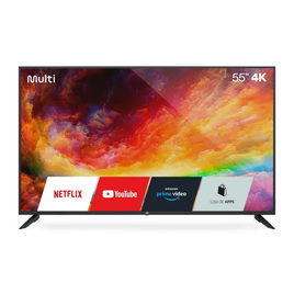 Imagem da oferta Smart TV DLED 55'' 4K Multi Linux 3 HDMI 2 USB Wi-Fi - TL025M