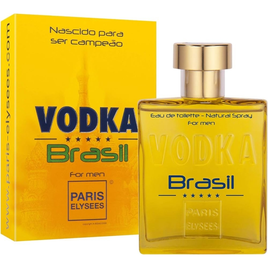 Imagem da oferta Perfume Vodka Brasil Amarelo 100ml Paris Elysses