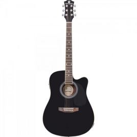 Imagem da oferta - Violão Harmonics GE-30 Eletroacústico Aço Folk Preto