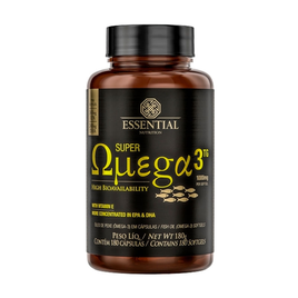 Imagem da oferta Super Omega-3 TG Essential Nutrition 1000mg 180 cápsulas - Mundo Verde - A maior rede de produtos saudáveis do Brasil