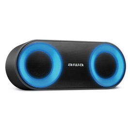 Imagem da oferta Caixa de Som Aiwa SP-01 Bluetooth 20W RMS - Bateria 15H IP65 RGB USB TWS