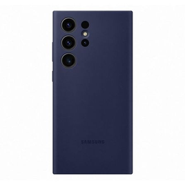 Imagem da oferta Capa Silicone Galaxy S23 Ultra - Azul Marinho