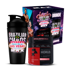 Imagem da oferta Promopack Hórus Invasão Las Vegas pote 300g - Max TitaniumPink Lemonade