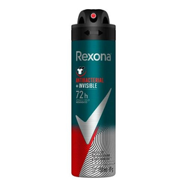 Imagem da oferta Desodorante Antitranspirante Aerosol Masculino Rexona Antibacterial + Invisible 72 horas 150ml