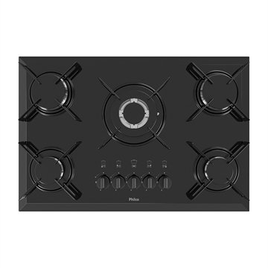 Imagem da oferta Fogão Cooktop Philco 5 Bocas Design Esmaltado Acendimento Superautomático Tripla Chama