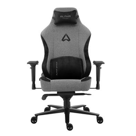 Imagem da oferta Cadeira Gamer Alpha Gamer Nebula XL Fabric Até 150 kg Apoio de Braço 4D Reclinável Cinza - AGNEBULAXL