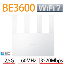 Imagem da oferta Roteador Wi-Fi Dual Band com Rede LAN Mesh WIFI7 160MHz 3570 Mbps - BE3600