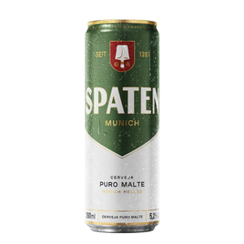 Imagem da oferta Cerveja Spaten Puro Malte 350ml - 36 Unidades