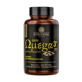 Imagem da oferta Super Omega-3 TG Essential Nutrition 1000mg 180 Cápsulas - Mundo Verde