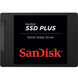 Imagem da oferta SSD 480 GB Sandisk Plus SATA Leitura: 535MB/s e Gravação: 445MB/s - SDSSDA-480G-G26