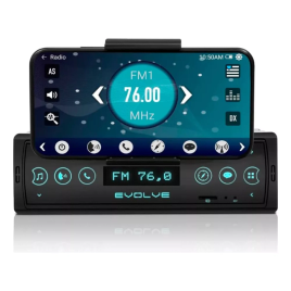 Imagem da oferta Som Automotivo Evolve Connect Bluetooth 4X35W Suporte p/ Smartphone Rádio FM Entrada USB - P3352