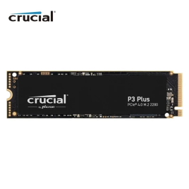 Imagem da oferta Crucial P3 Plus 2TB 1TB 500GB SSD PCIe Gen4 3D NAND NVMe M.2 até 5000 MB/s