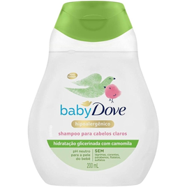 Imagem da oferta Baby Dove Shampoo Hidratação Glicerinada Camomila 200ml