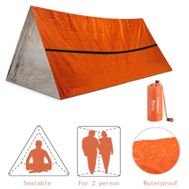 Imagem da oferta Survival Kit Tent Reutilizável Emergência