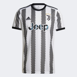 Imagem da oferta Camisa Juventus Home 22/23 s/n° Torcedor Adidas Masculina - Branco+Preto